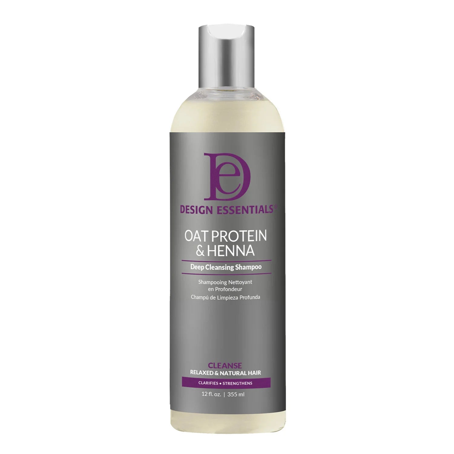 Design Essentials  Oat Protein & Henna Deep Cleansing Shampoo
