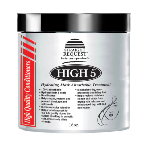 Straight Request High 5 Hydrating Mask Adsorbable Treatment