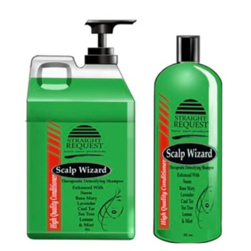 Straight Request Scalp Wizard Therapeutic Detox Shampoo
